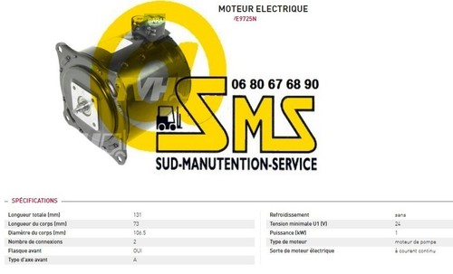 Moteur pompe hydraulique 24v - 24v, 1